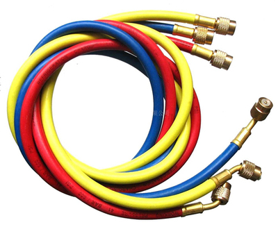 三色冷媒加液软管