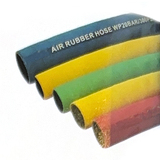 彩色布纹面空压胶管